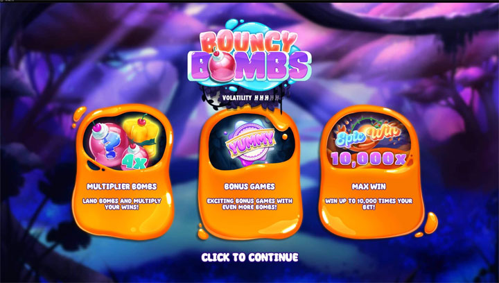 สล็อต Bouncy Bombs