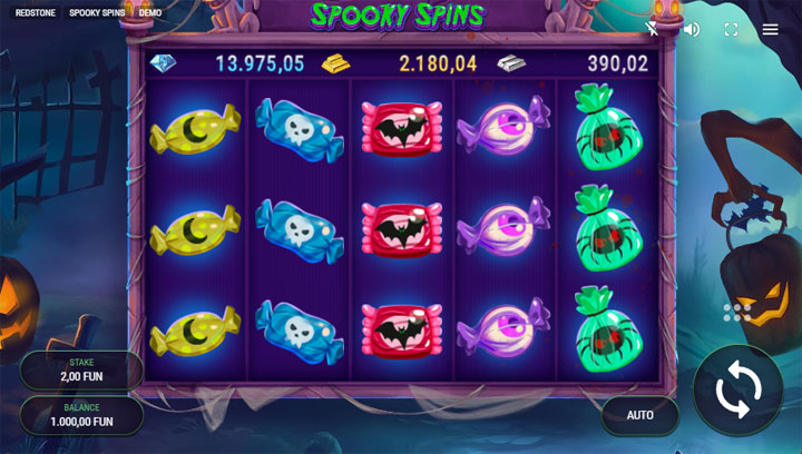 สล็อต Spooky Spins