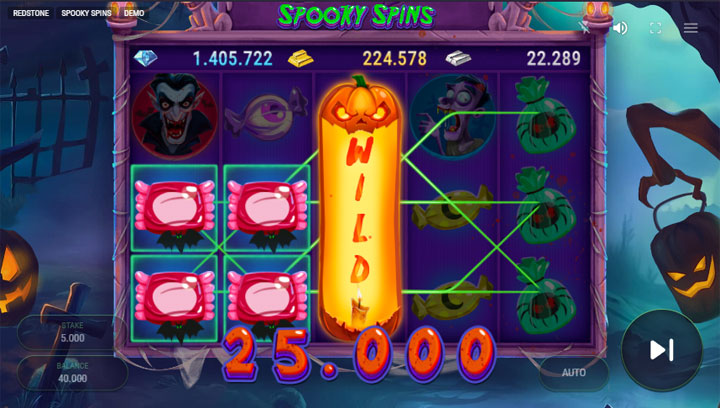 สล็อต Spooky Spins