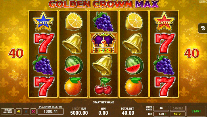 สล็อต Golden Crown Max