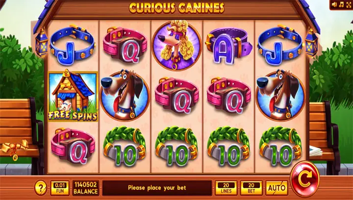 สล็อต Curious Canines