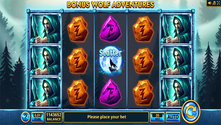 สล็อต Bonus Wolf Adventures