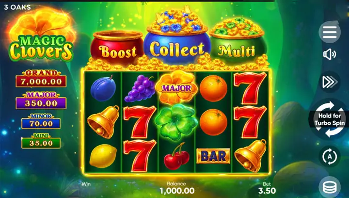 สล็อต Magic Clovers